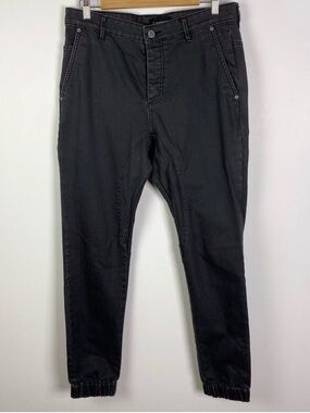 Zanerobe Jeans Men's Size 32 Black Slingshot Denimo Jogger